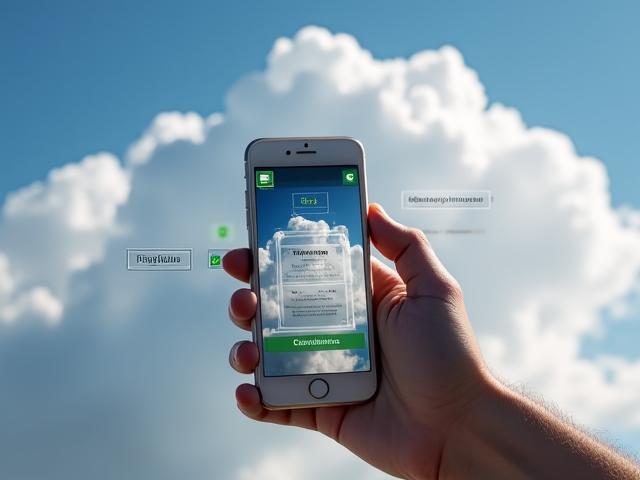 Schermata app NimbusLearn che identifica nuvole con realtà aumentata