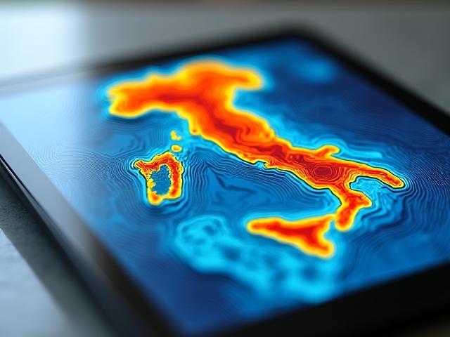 Mappe animate di pressione atmosferica sull'app NimbusLearn