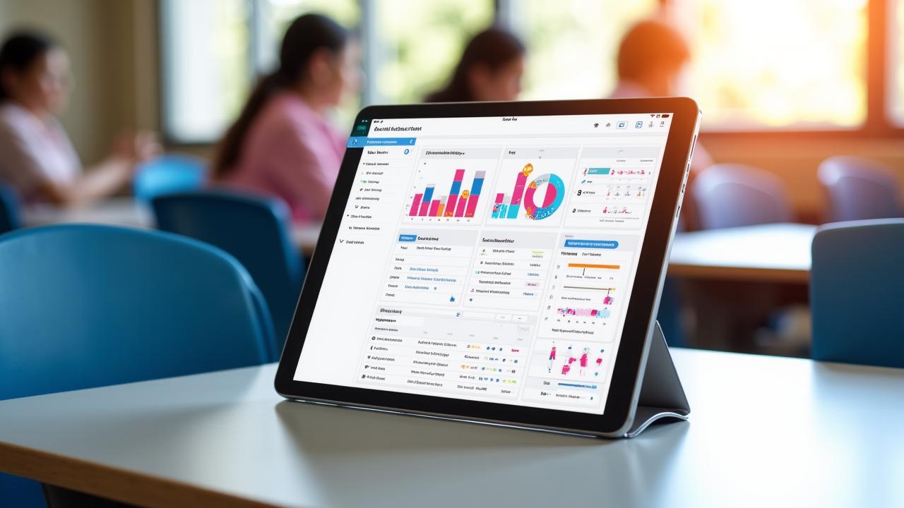 Dashboard analitica per docenti che mostra i dati di apprendimento degli studenti