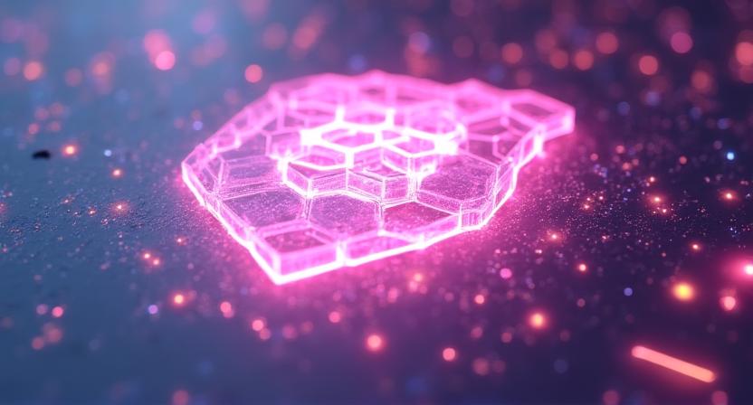 Concetto astratto di protezione dati e tecnologia cloud